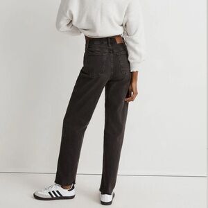 Madewell Perfect Vintage Comfort Stretch High Rise Jean Black Lunar Wash Size 28